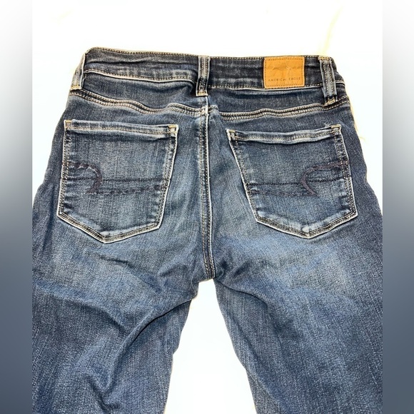 WOMEN'S American Eagle Jeans size 2 Long - Picture 4 of 6